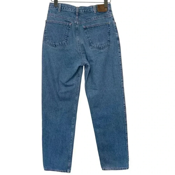 Pendleton, 100% cotton, heavy weight, light wash,  straight leg, high rise jeans - Picture 3 of 7